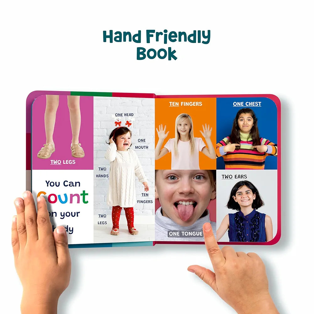 My First Padded Book of Numbers - Early Learning Padded Board Books for Children Ages 1-3