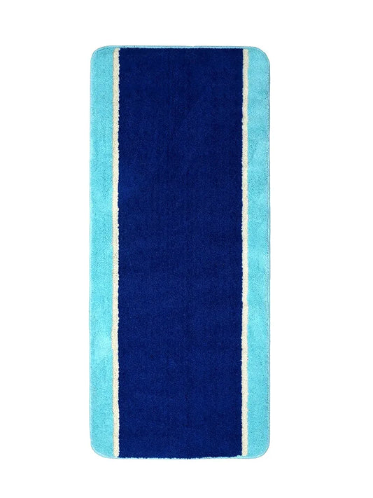 Saral Home Stripe Microfiber Durable & Washable Multipurpose Runner