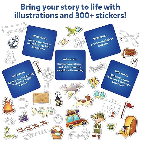 Skillmatics Storybook Adventure Art Kit Write & Create Storybooks Creative Activity