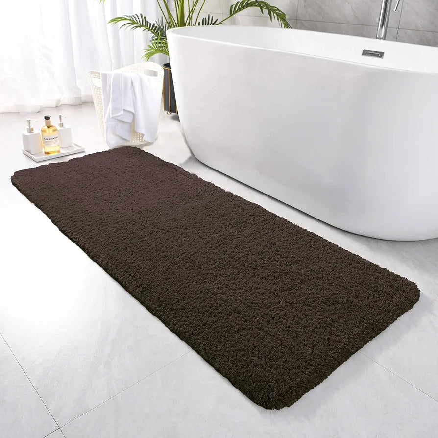 Luxe Home International Runner Super Soft Anti Skid Newman Rug For Bedroom Rectangular Arabic Colour Coffee