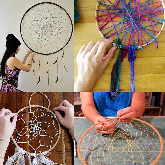 Asian Hobby Crafts DIY Dream Catcher Kit | Large