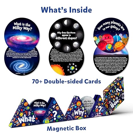 Skillmatics Flash Cards Science Snippets Space Learning Resources & Educational Toys