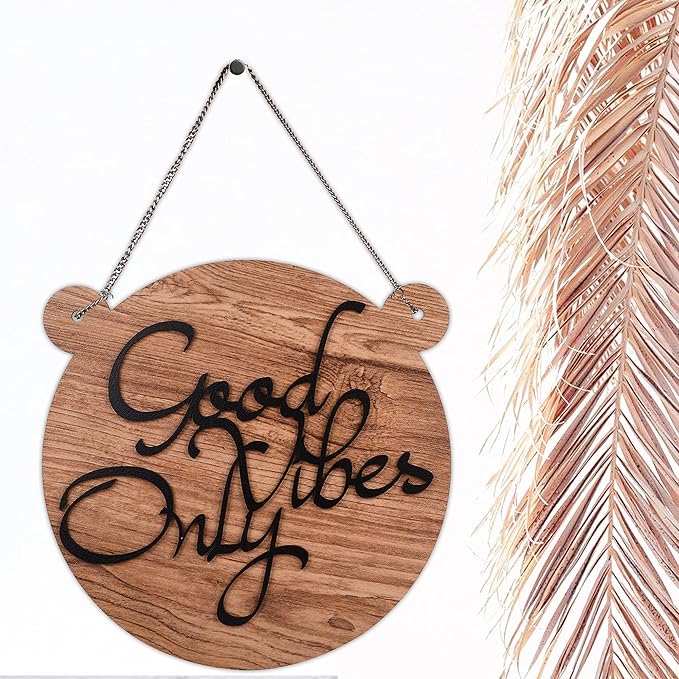 Sehaz Artworks Wall Hangings Good Vibe Only Home Decor Items Stylish Living Room Living Room Bedroom