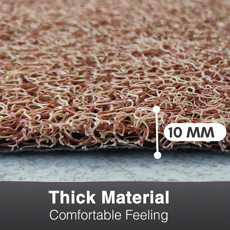 Ishro Home Cushion Noodle Mat Colour Beige For Home Kitchen & Floor Mat For Bedroom