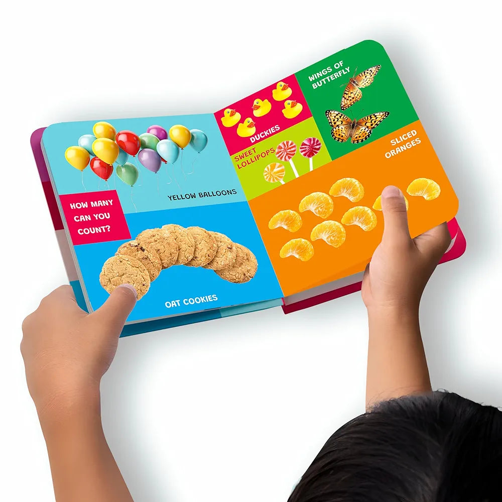 My First Padded Book of Numbers - Early Learning Padded Board Books for Children Ages 1-3