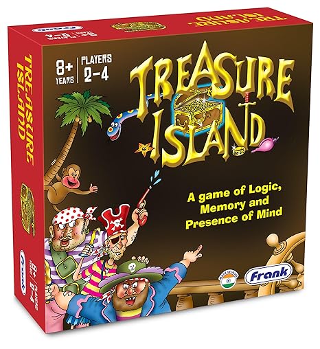 Frank Treasure Island Board Game for Kids Brain Booster Games Unique Gift for Children- 22112