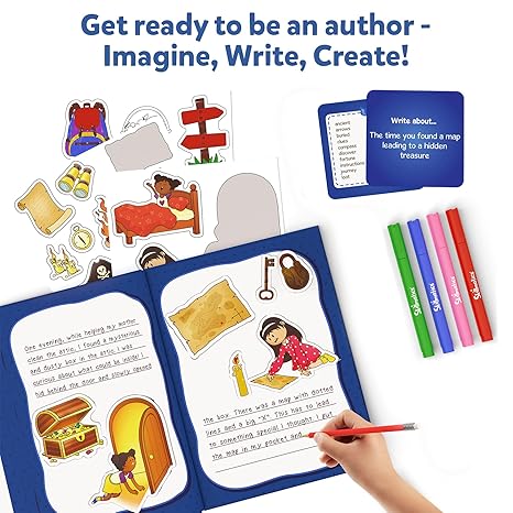 Skillmatics Storybook Adventure Art Kit Write & Create Storybooks Creative Activity