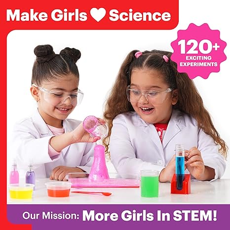 Einstein Box Ultimate Girls Science Kit for Girls Birthday Gift Stem Learning Toys
