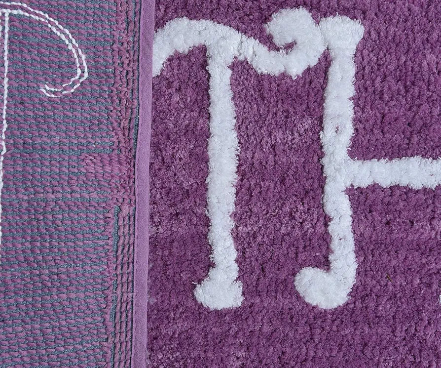 Aerohaven Modern Anti Slip Bathmat Wine Colour Microfiber
