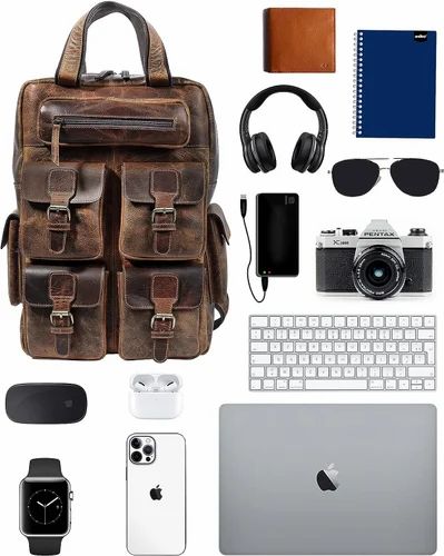 Craftshades – Buffalo Vintage 16″ Leather Backpack