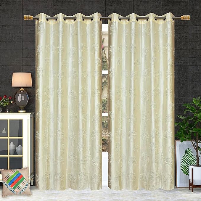 Fresh From Loom Window Curtains 5 Feet Long 2pc