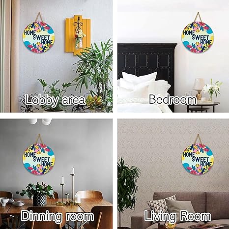 Sehaz Artworks Wooden Wall Hangings Home Decor Items stylish living room Bedroom Sweet Home