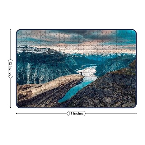 Webby Kids The Cliff Wooden Jigsaw Puzzle 500 Pieces