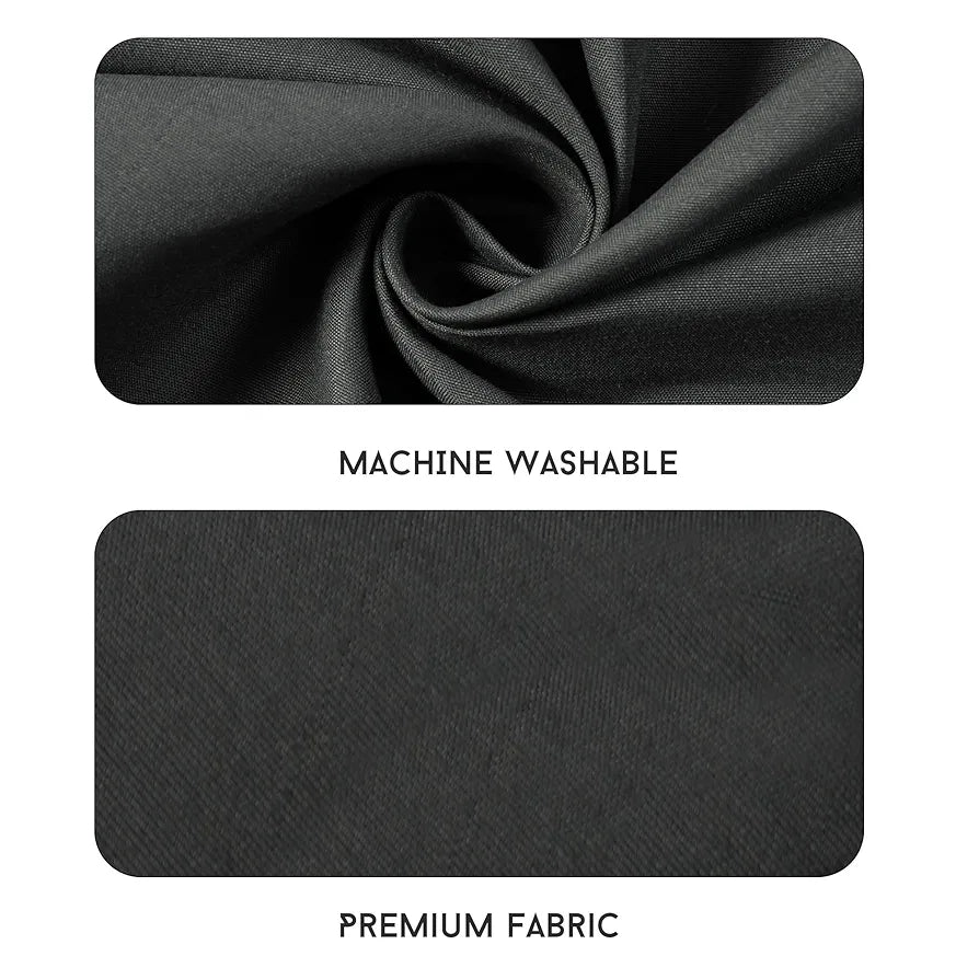 Fresh From Loom Plain Microfiber King Size Double Bedsheet Bed Sheets with 2 Pillow Covers 240 TC Charcoal