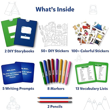 Skillmatics Storybook Adventure Art Kit Write & Create Storybooks Creative Activity