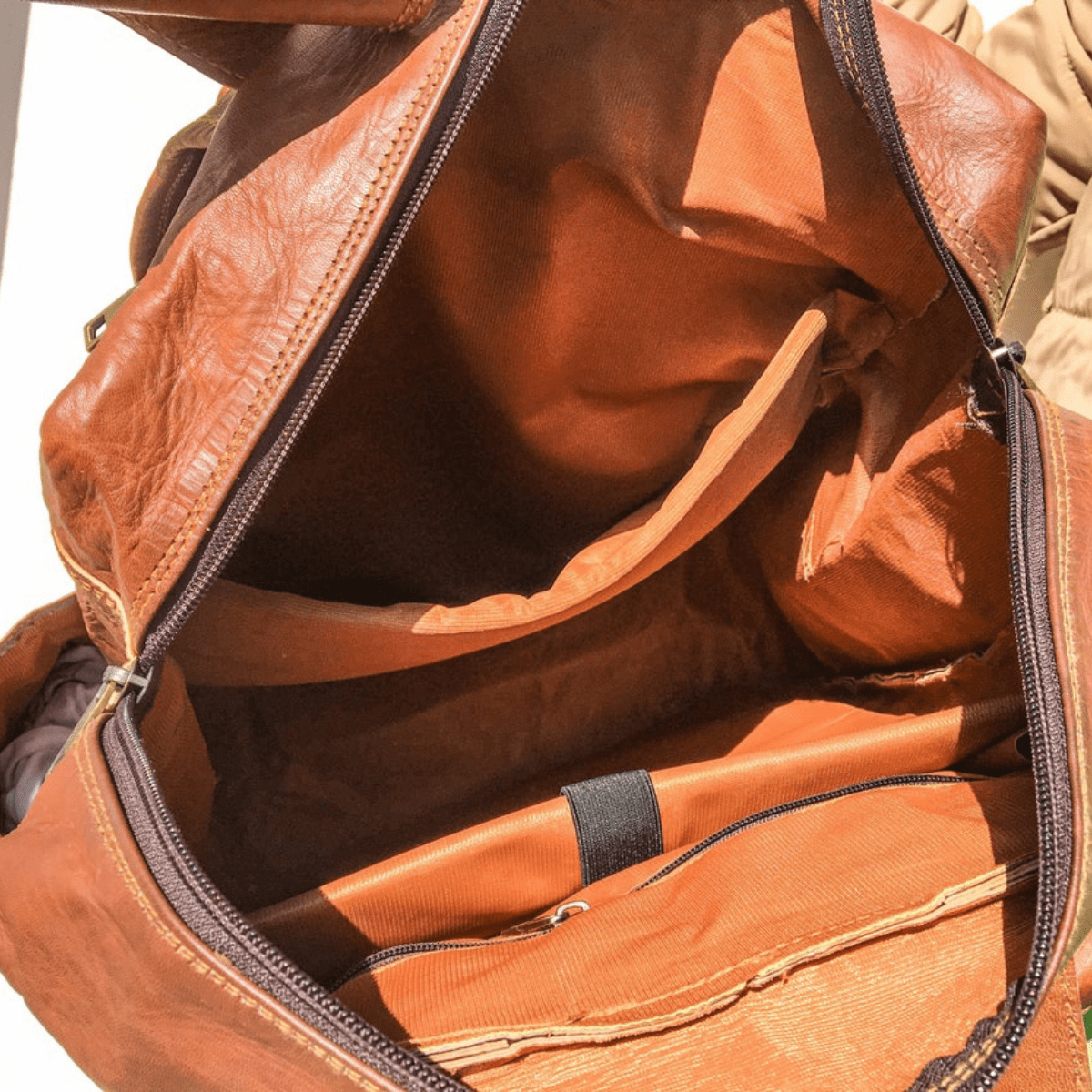 Craftshades – Seven Pocket Goat Leather Backpack | Unisex