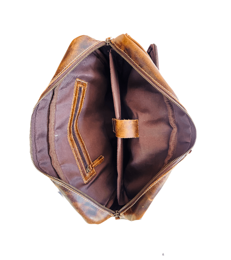Buffalo Leather Laptop Bag