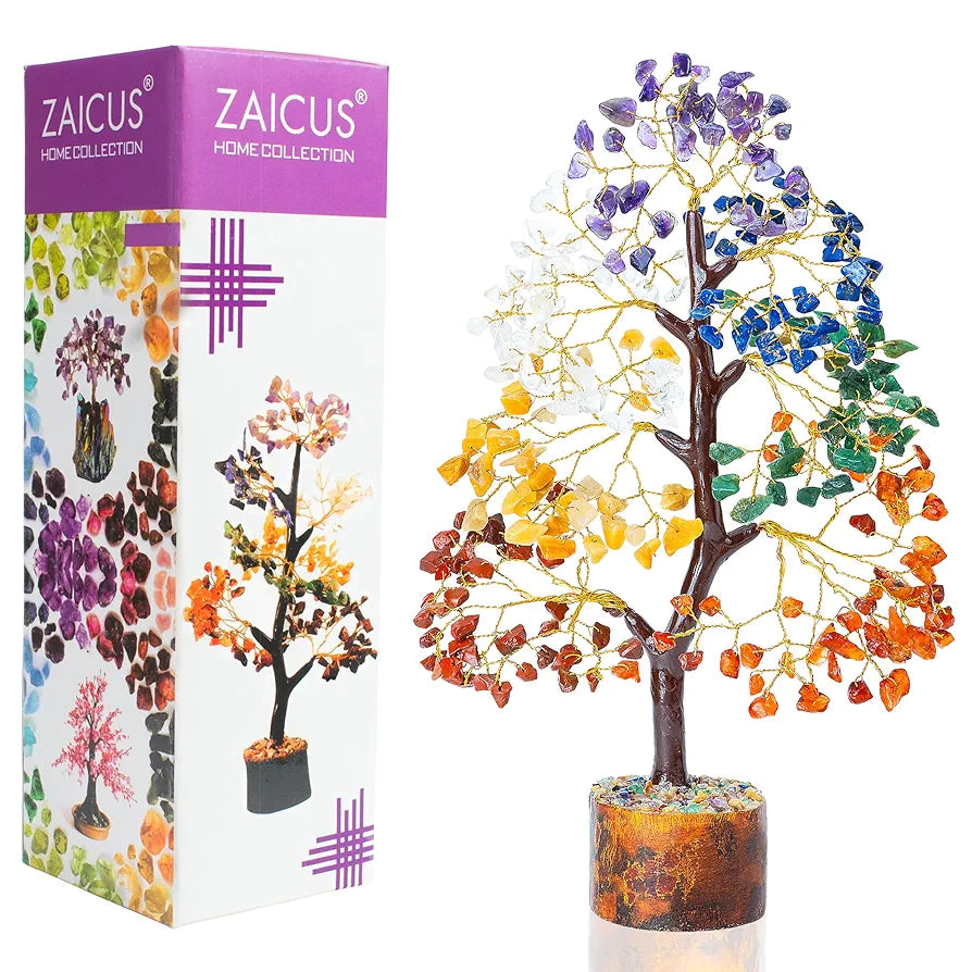 Zaicus Seven Chakra Gemstone Tree 7 CHAKRA_200beads