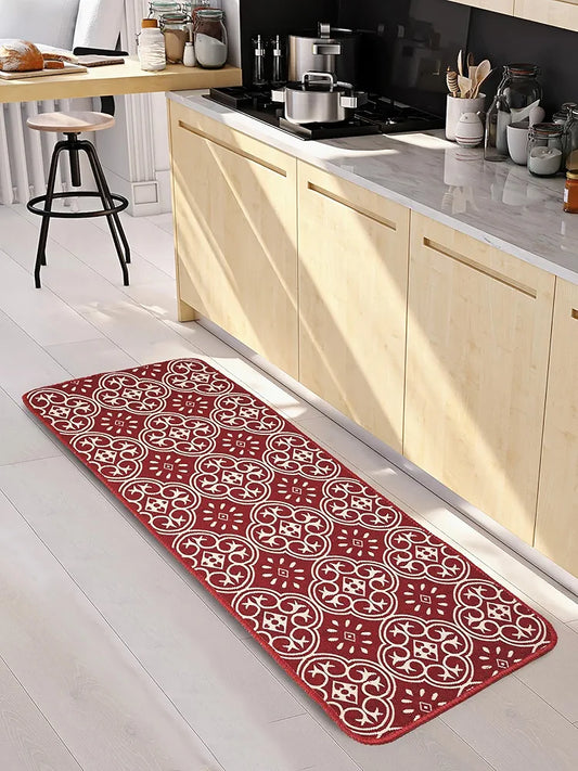 Saral Home Ornamental Soft Cotton Durable & Washable Multipurpose Runner