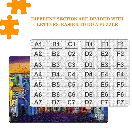 Webby Evening Street Painting Wooden Jigsaw Puzzle 500 Pieces