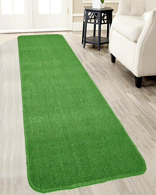Saral Home Solid Soft PP Yarn Durable & Washable Multipurpose Runner