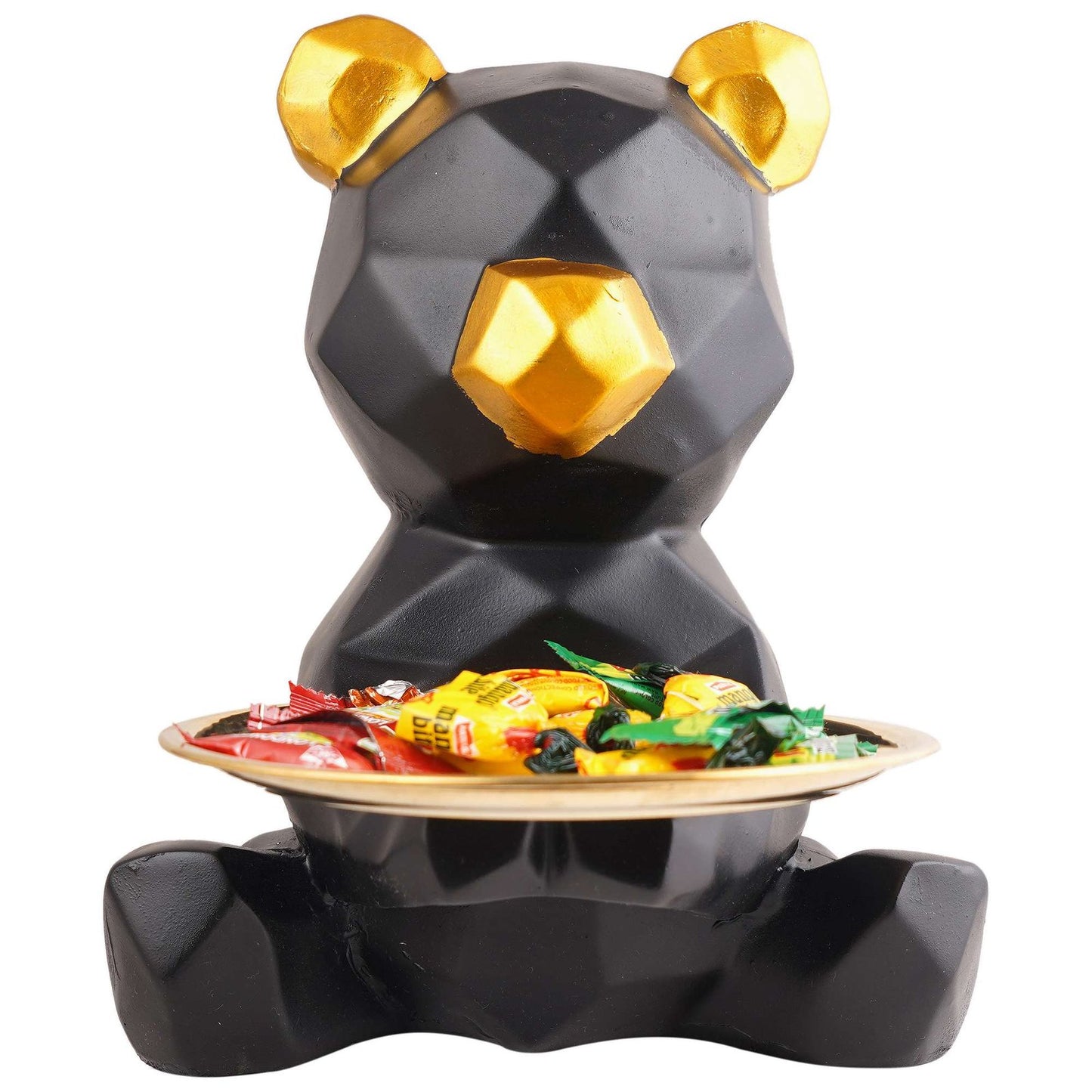 Cool Dog Showpiece with Plate for Home Dcor Item | Kitchen,Bedroom,Office,Dinning Table Decorative Item