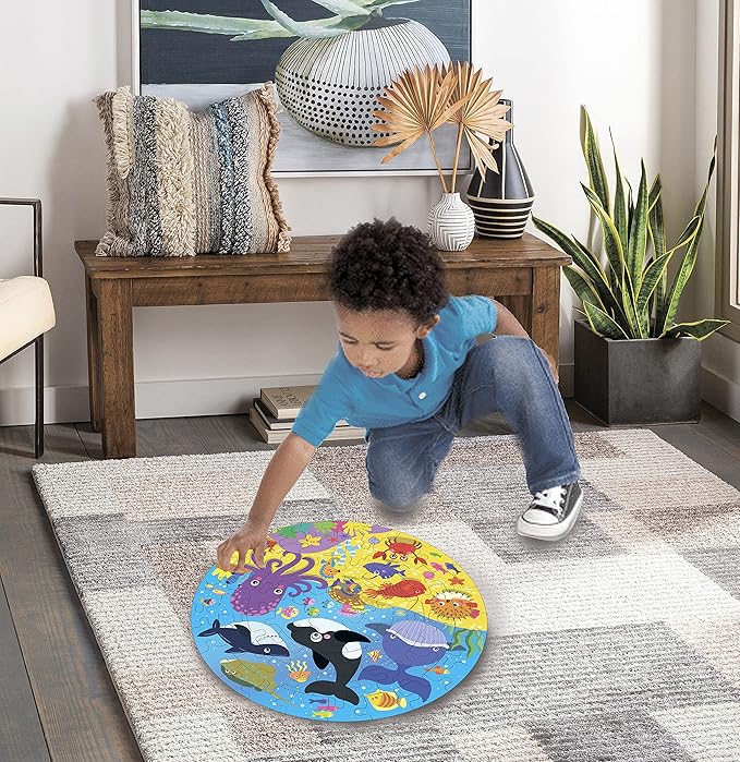 Fiddlys Creative Wooden Jigsaw Puzzle for Children 66 Pieces | Solar System