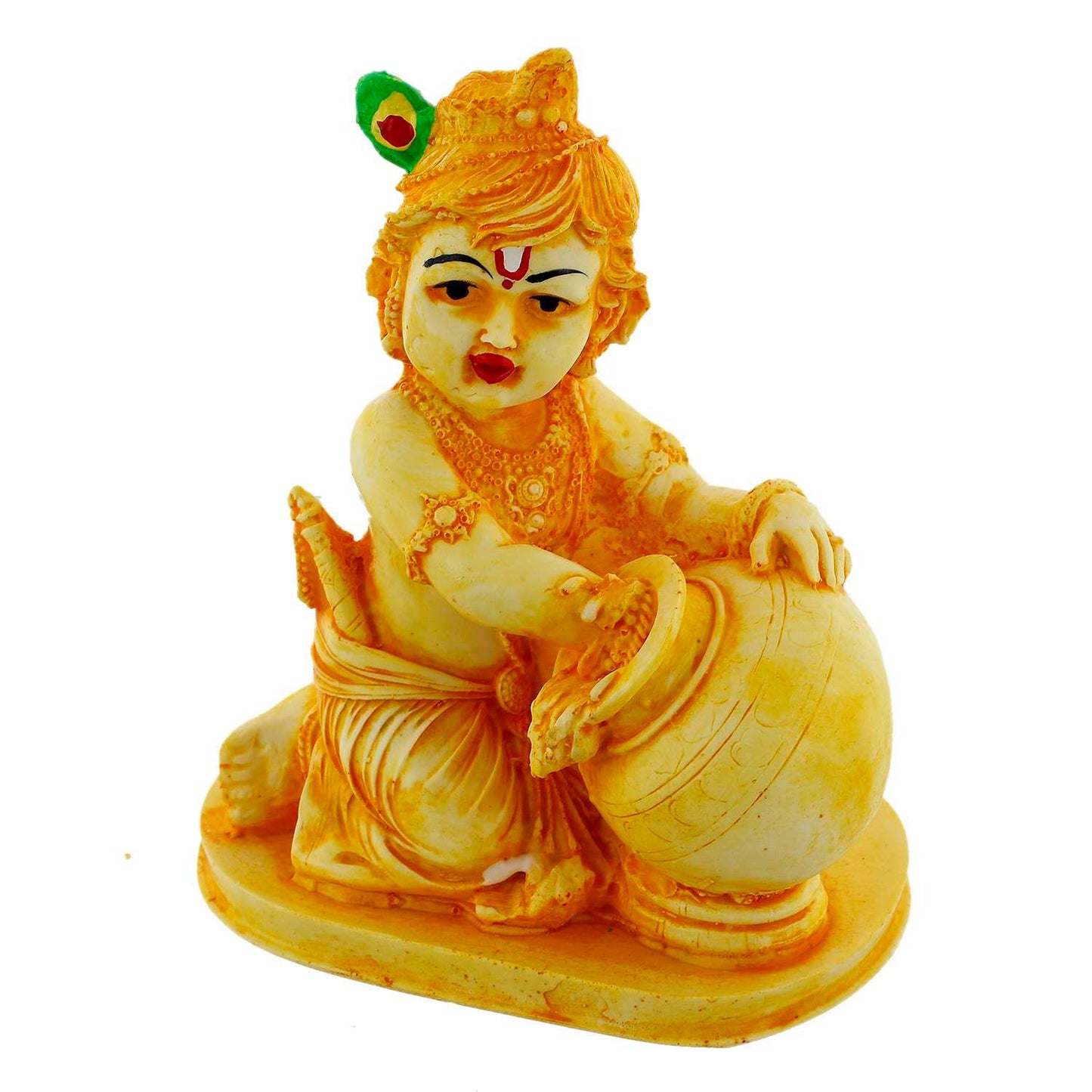 Lord Krishna Makhan Chor Idol Sculpture