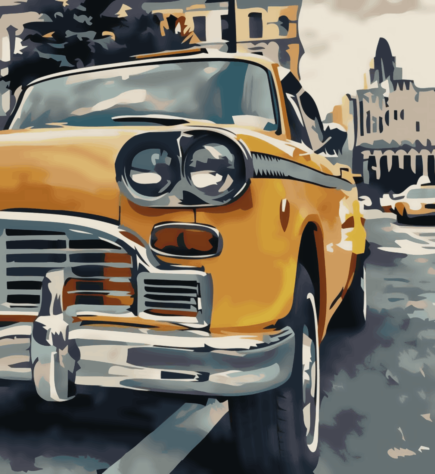 New York Taxi- Cafe Studio