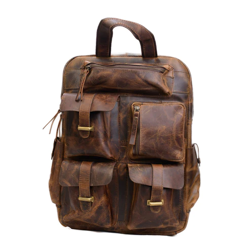 Craftshades – Buffalo Vintage 16″ Leather Backpack