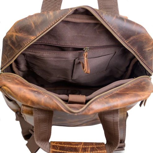 Craftshades – Buffalo Vintage 16″ Leather Backpack