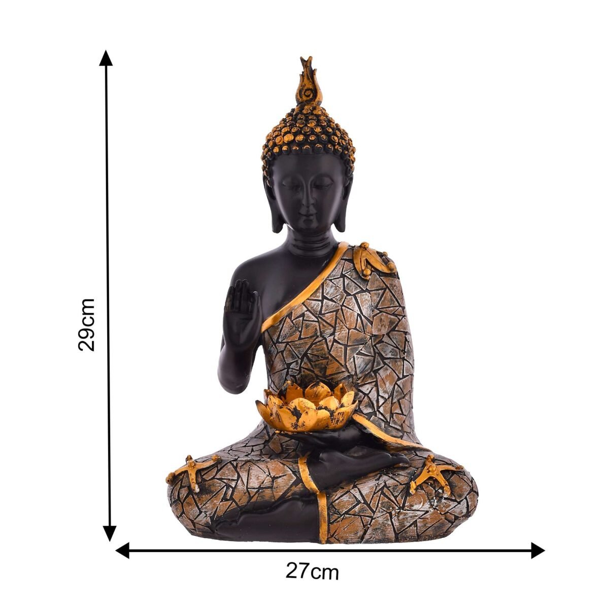 Beautiful Sitting Buddha Idol Statue
