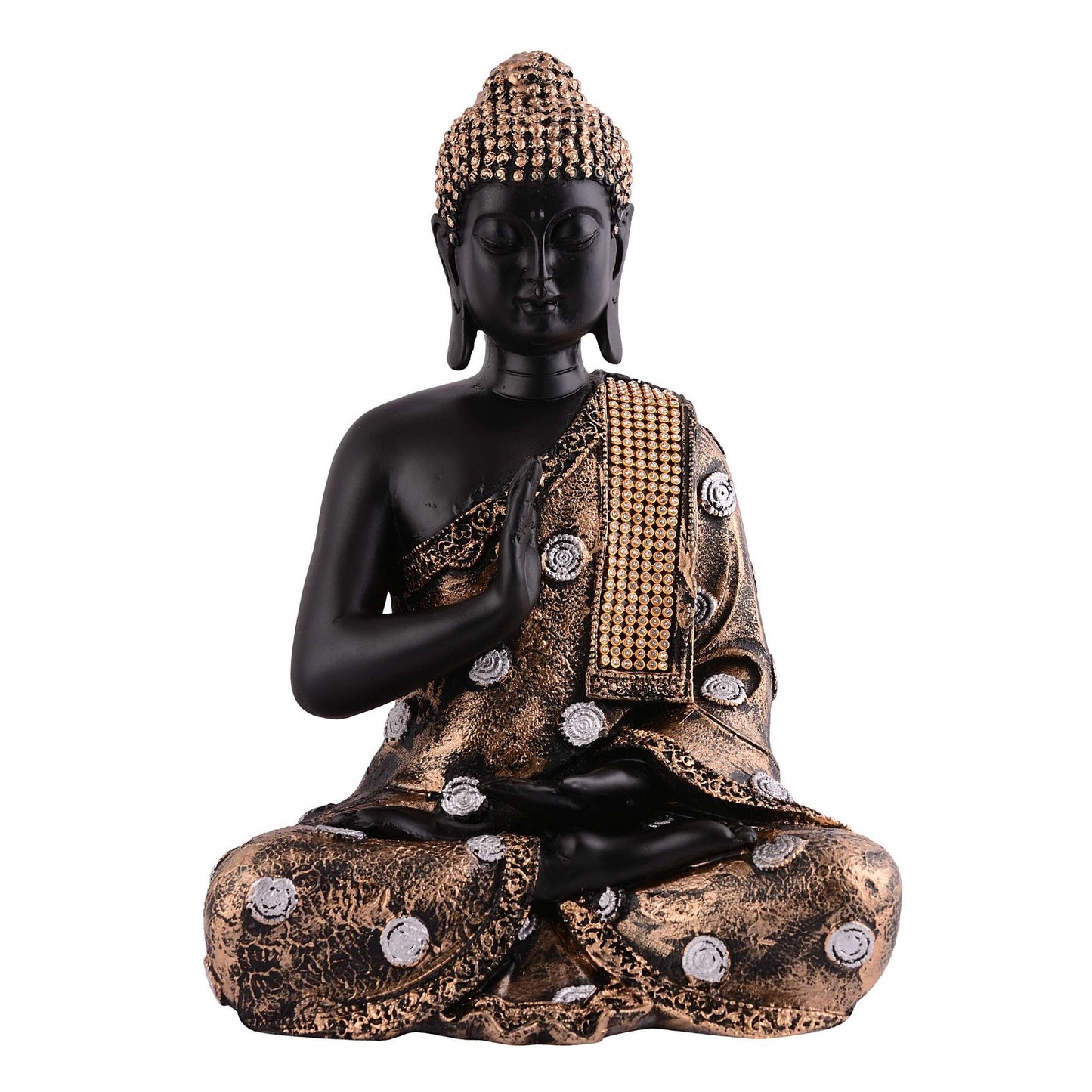 Buddha Idol Statue Showpiece Gift Gifting Item Polystone Home Decor Decoration