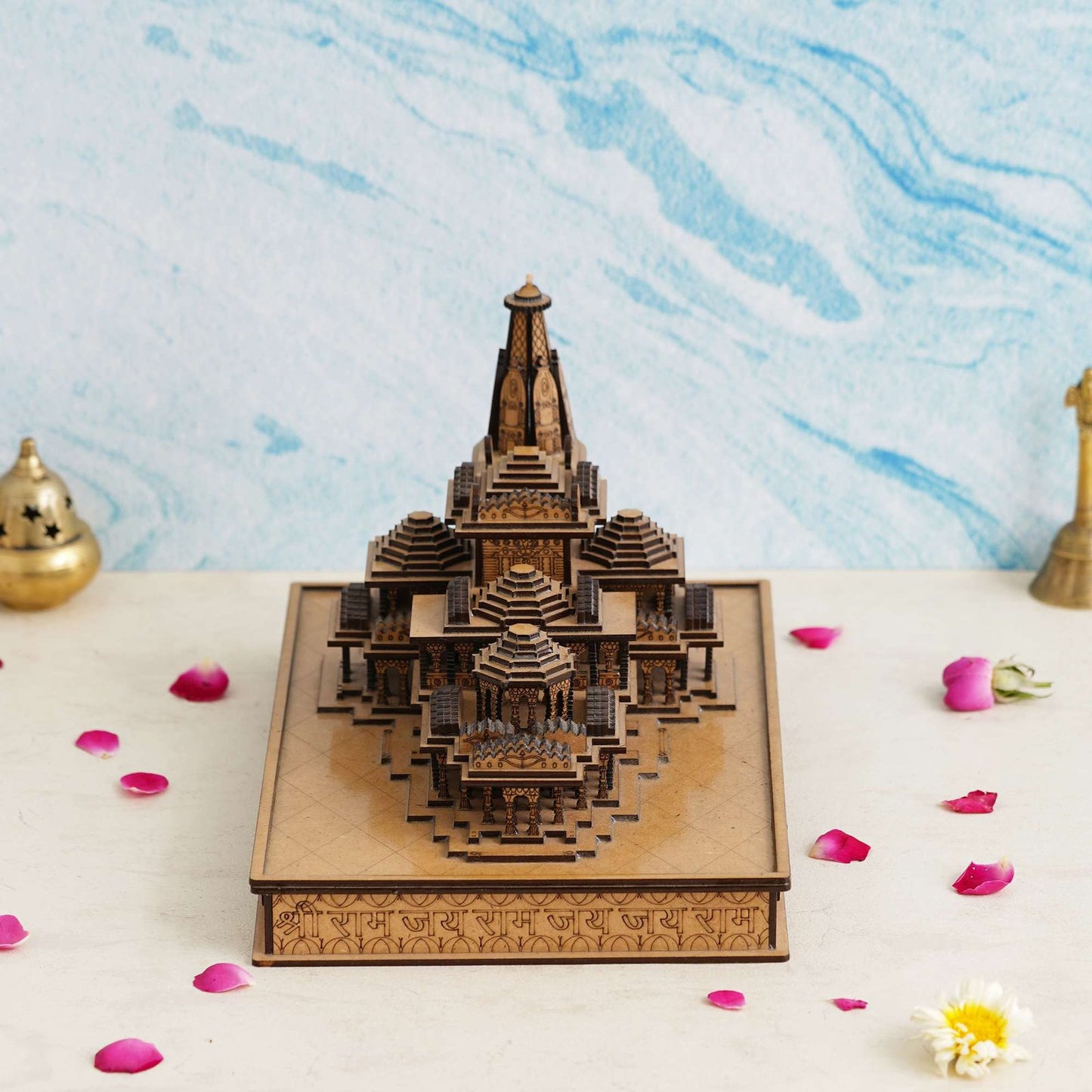 Ram Lalla Idol Ayodhya Murti Resin Shree Ram Lalla Statue Home Decor & Gifts, Office, Tample, Mandir Housewarming Decoration Items