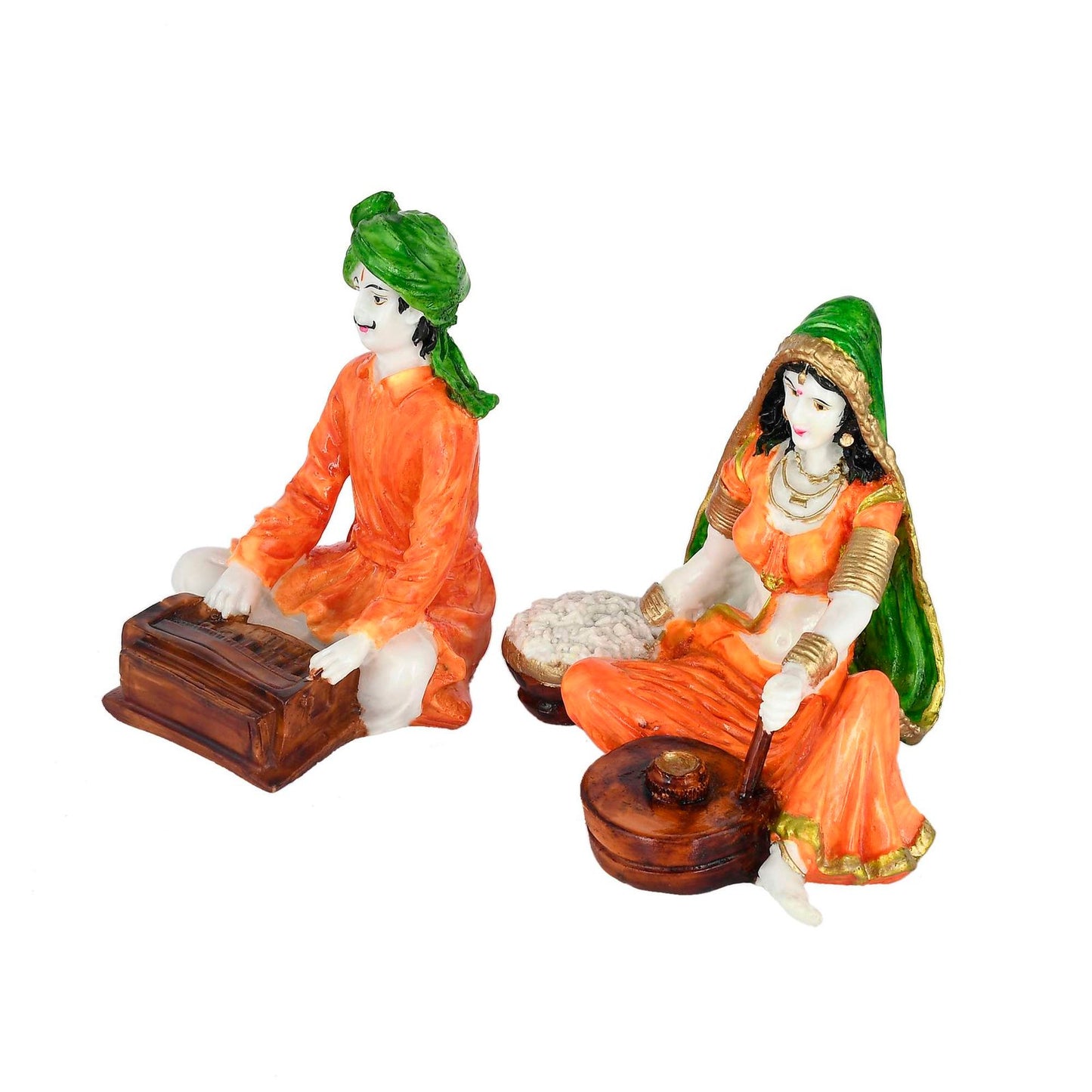 Rajasthani Set of 2 Showpiece