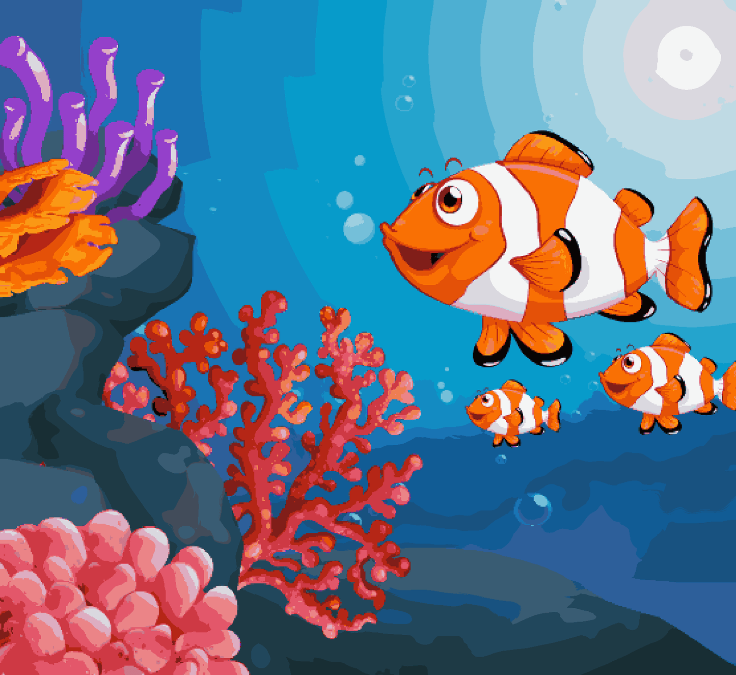 Clown Fish Family