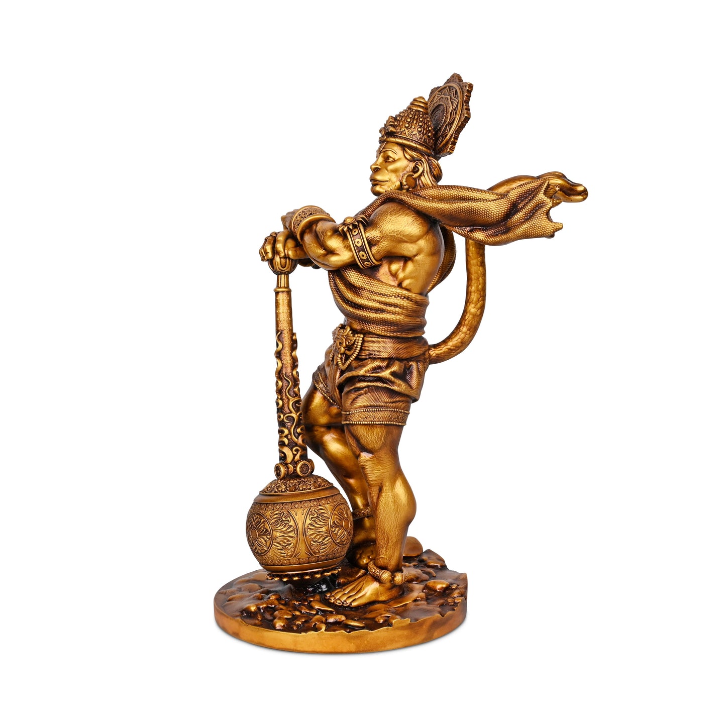 Artarium Bahubali Lord Hanuman Large Idol 1.38 Ft