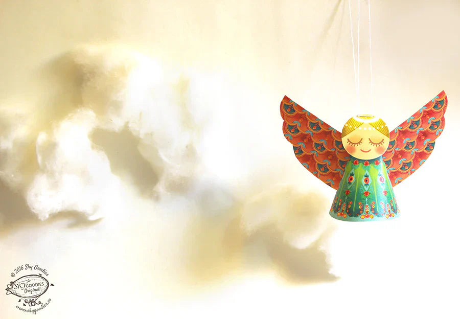 3 packs of 6 Paper Angels = 18 Angels