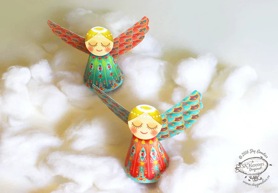 3 packs of 6 Paper Angels = 18 Angels