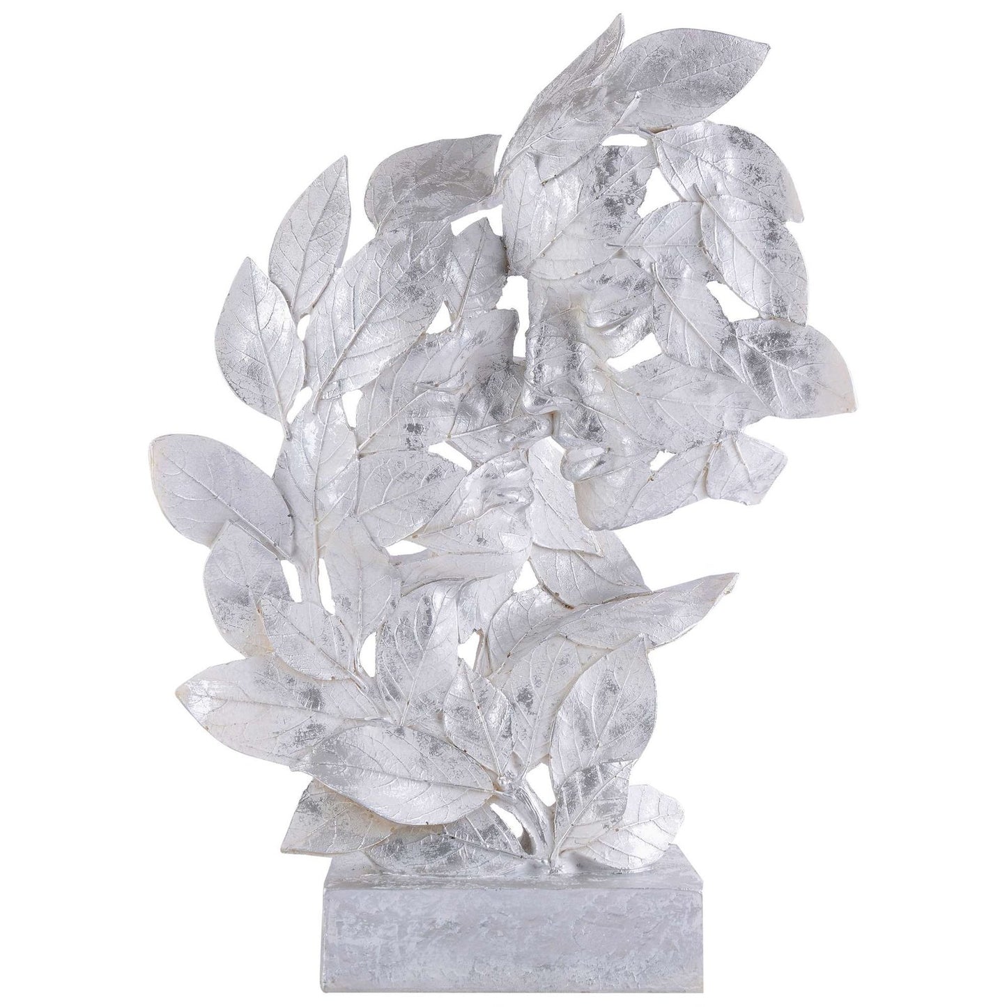 RomentIc Love Couple Face Statue silver Showpiece for Home Decor in Showpieces &Figurine table Decorations Items