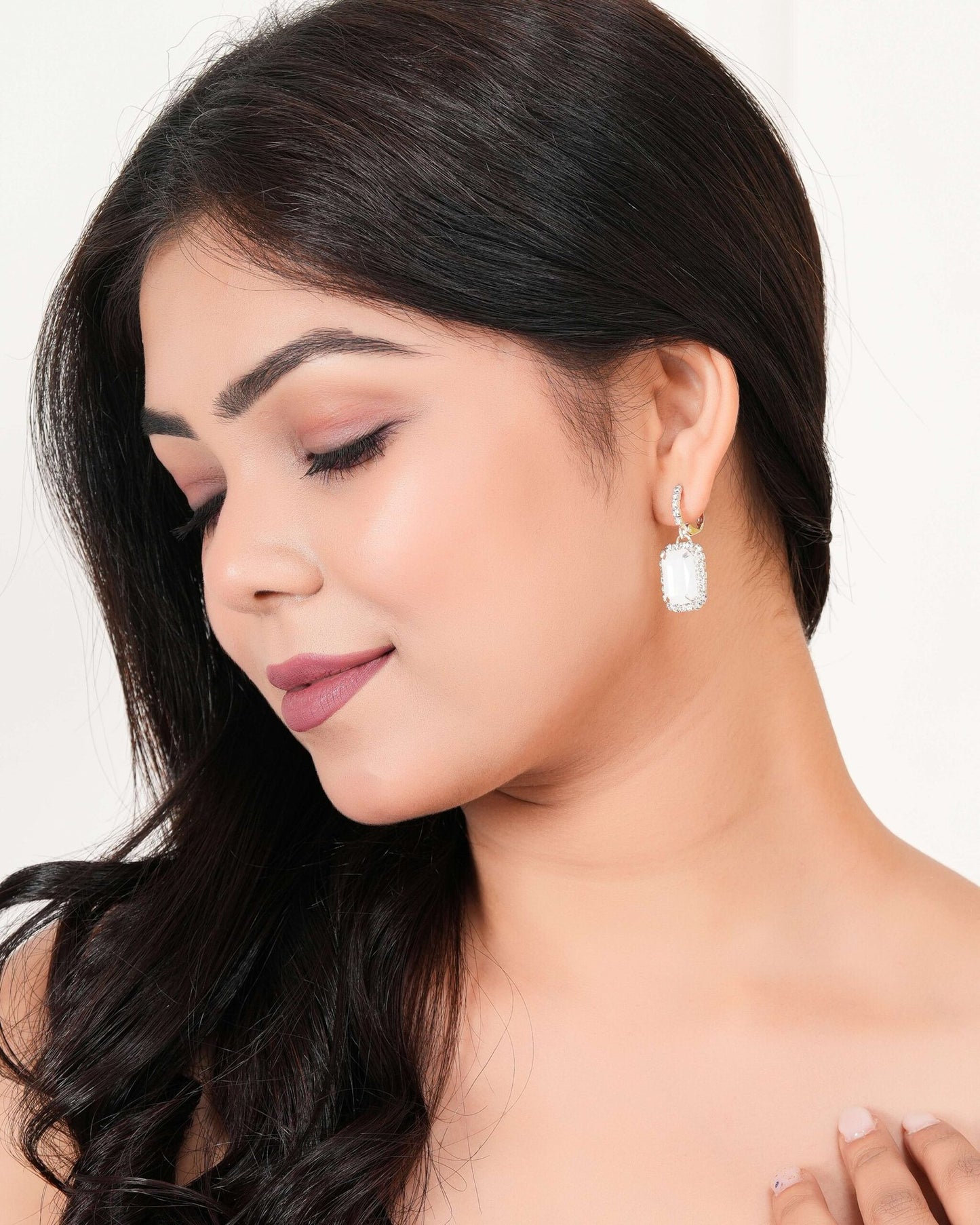 Women’s Drop Earrings, Dangling Silver Earrings, Hammered Earrings, Geometric Earrings, Ethnic Earrings, Boho Earrings, Statement Earrings