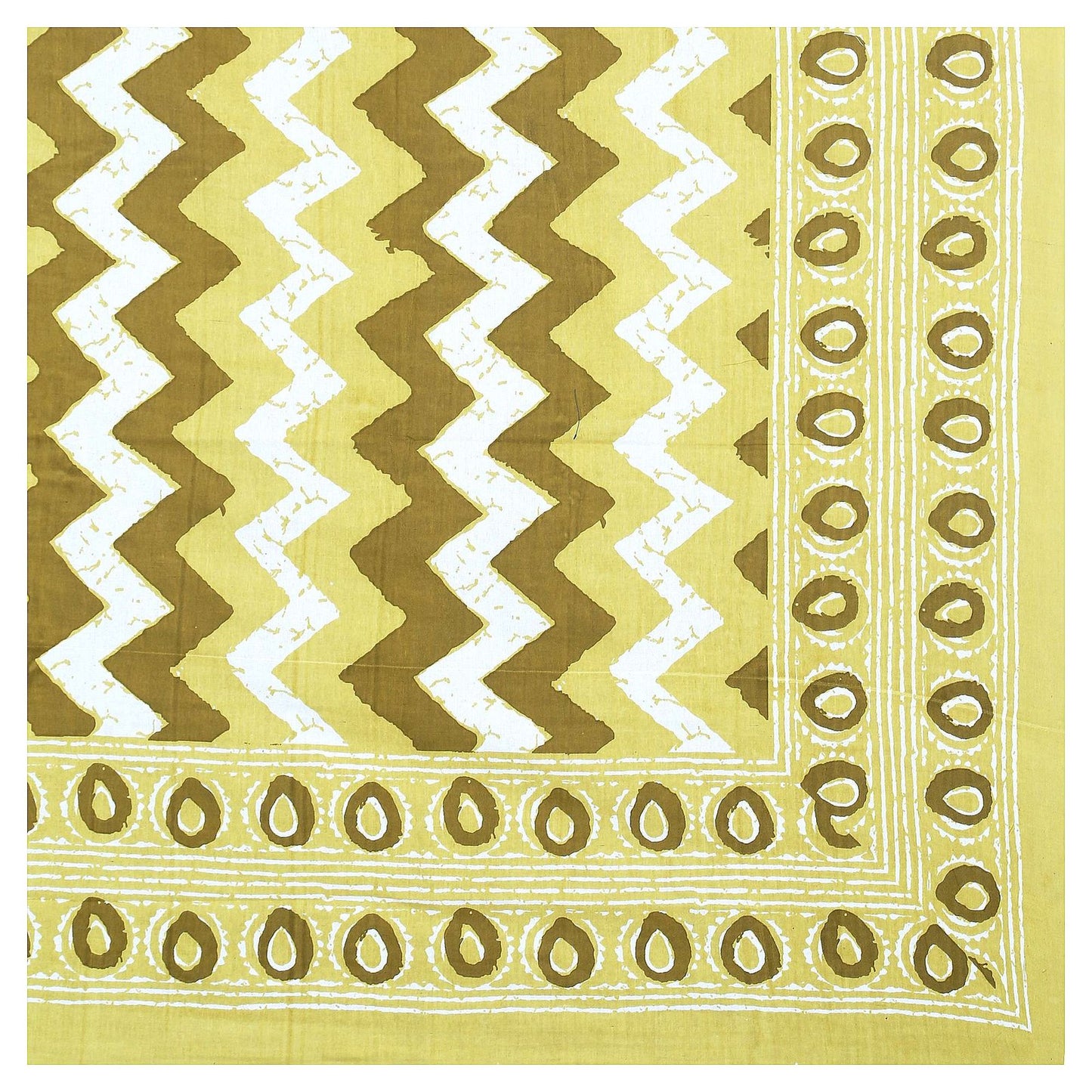 100% Pure Cotton Traditional Printed Bedsheet for Double Bed King Size Bedsheet with 2 Pillow Covers