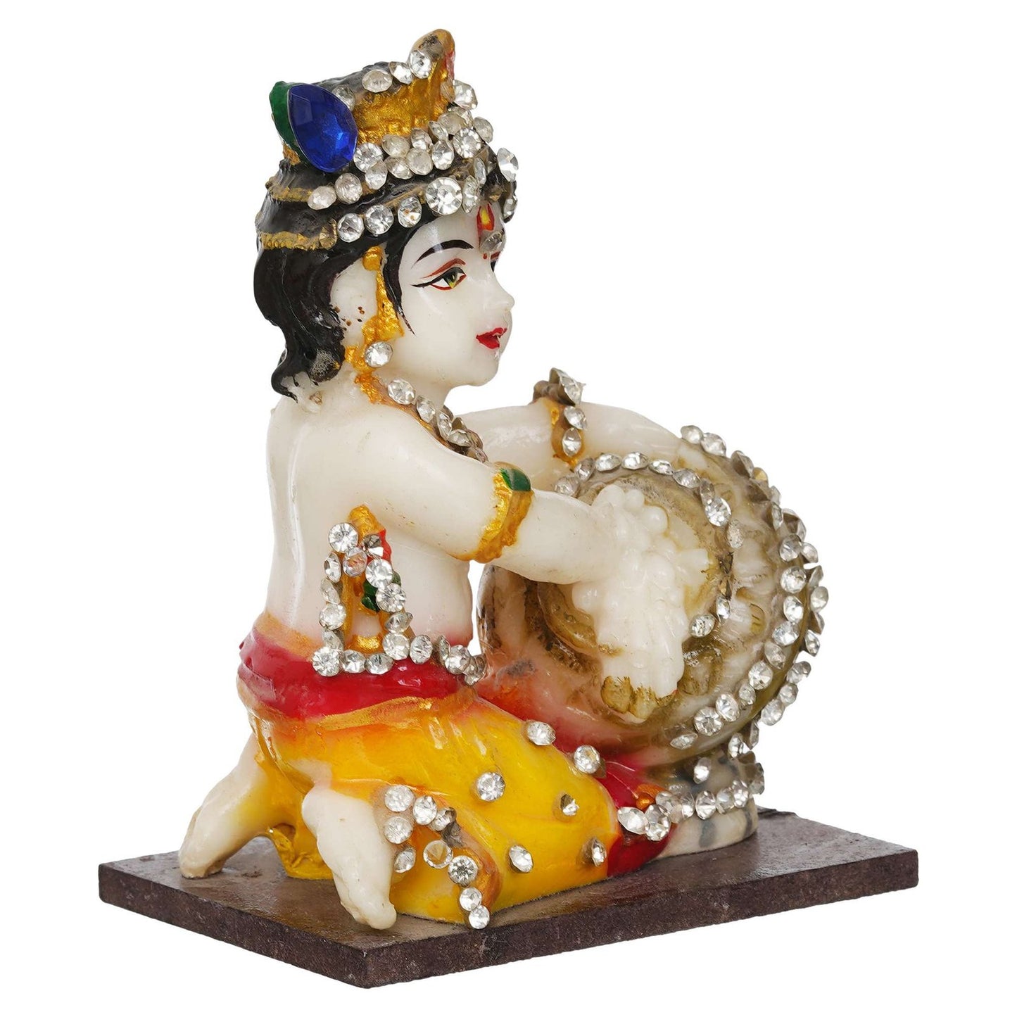 Lord Krishna Idol Makhan Chor Statue Gift Showpiece?