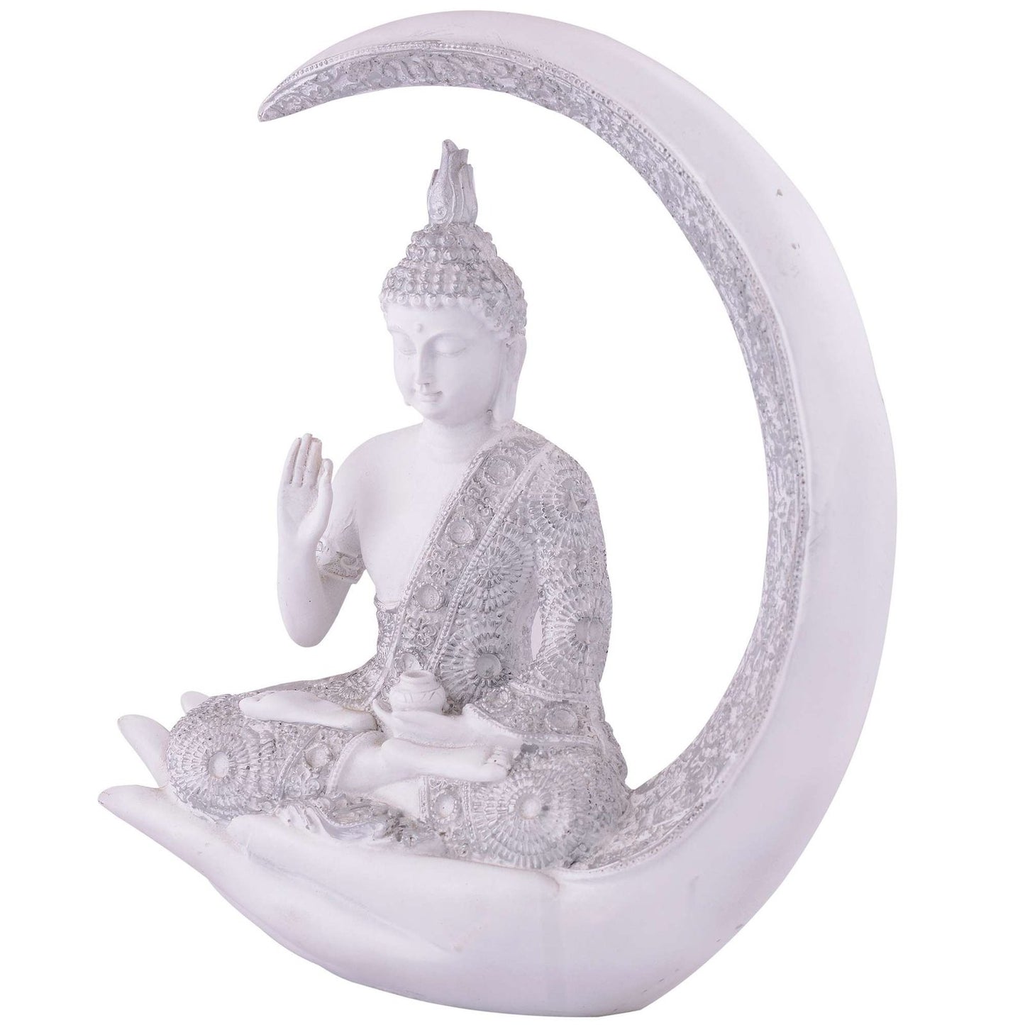 Buddha Idol Statue Showpiece Gift Gifting Item Polystone Home Decor Decoration