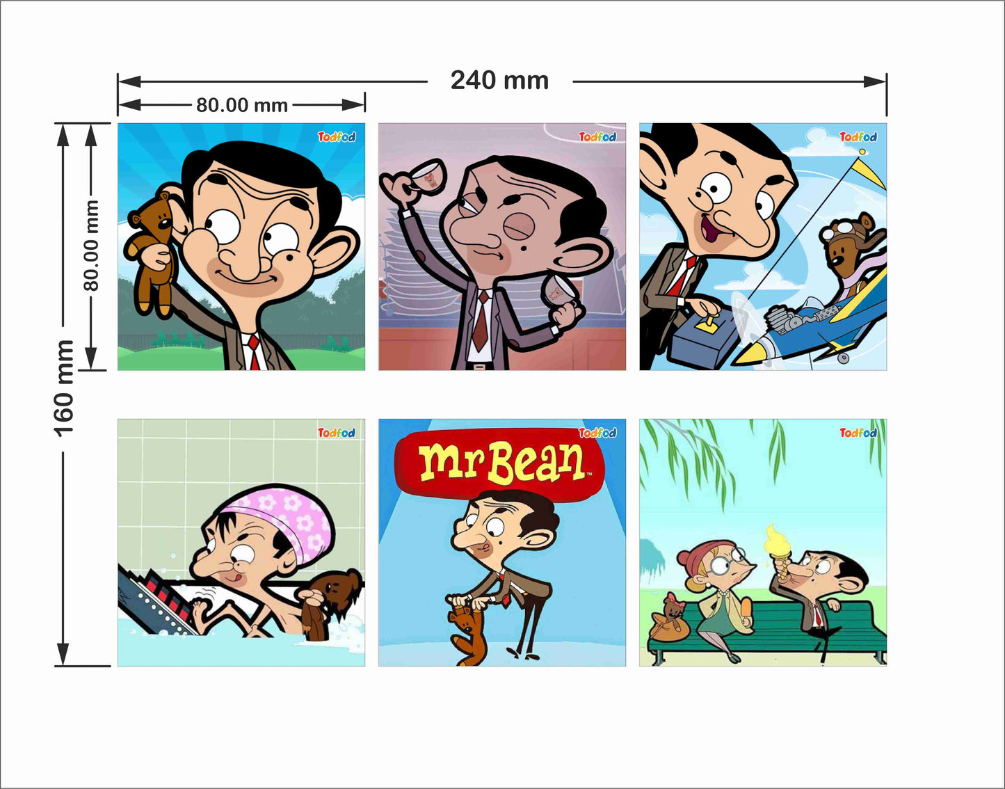 Wooden Jigsaw Puzzle - Mr. Bean