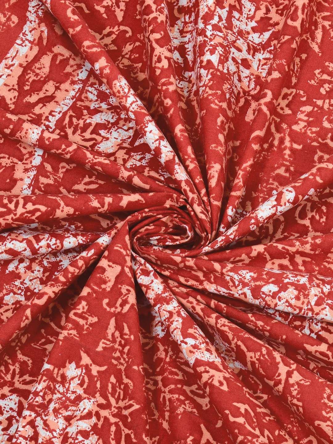 100% Pure Cotton Traditional Printed Bedsheet for Double Bed King Size Bedsheet with 2 Pillow Covers