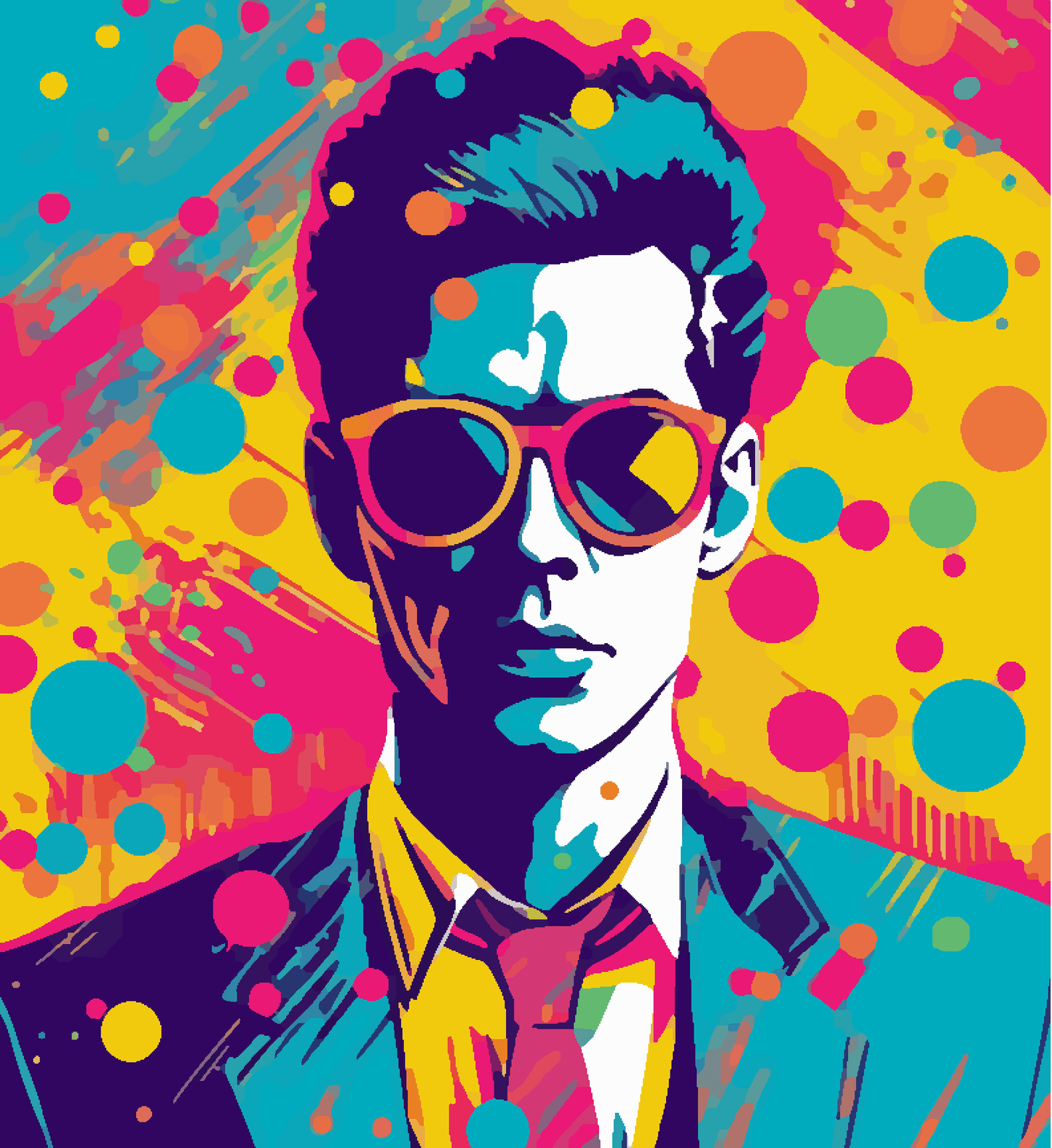 Professional Colourful dots