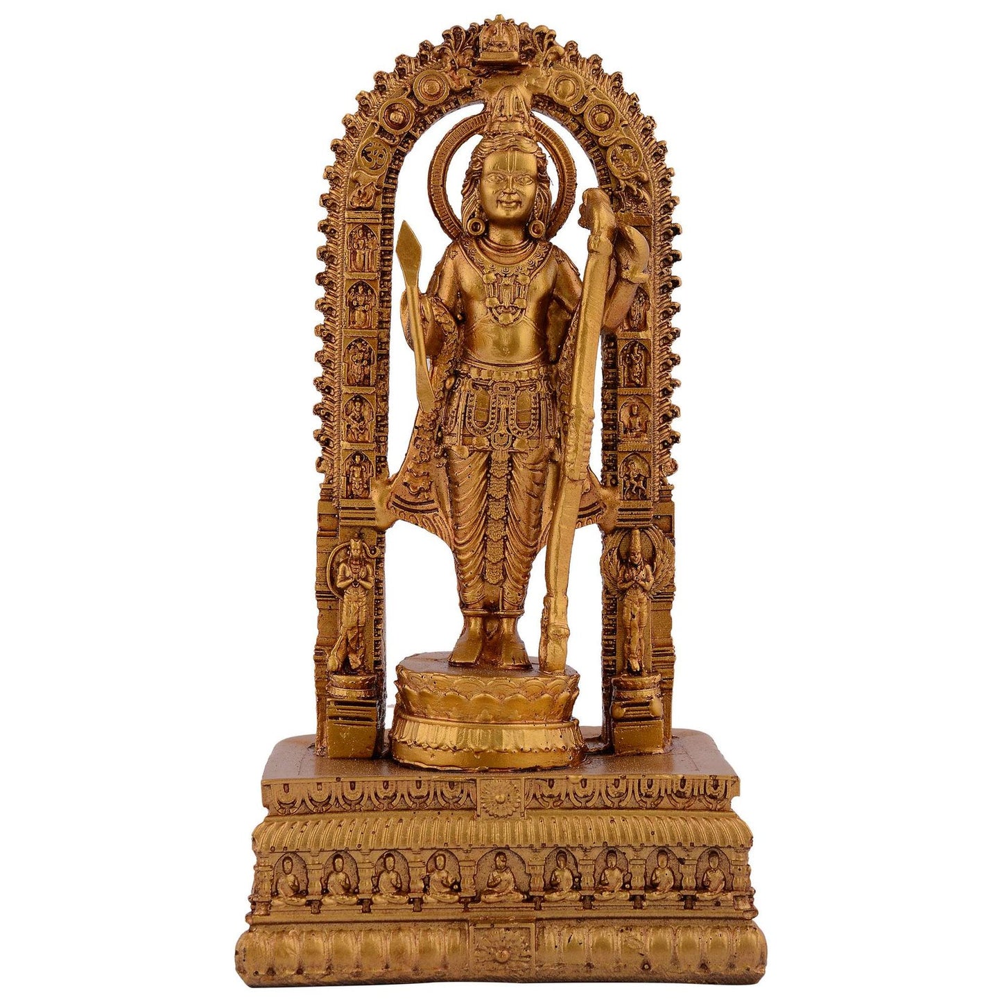 Ram Lalla Idol Ayodhya Murti Resin Shree Ram Lalla Statue Home Decor & Gifts, Office, Tample, Mandir Housewarming Decoration Items
