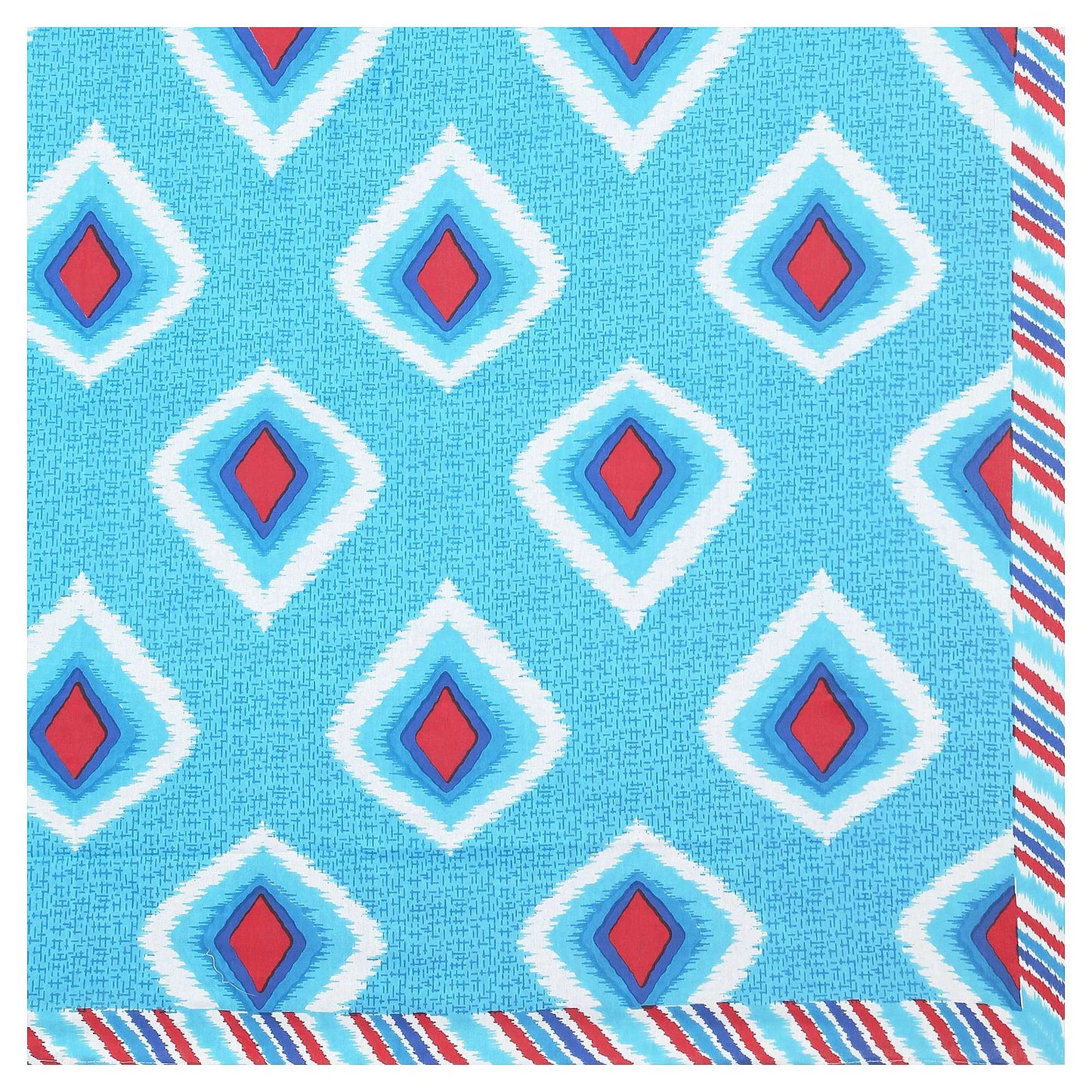 100% Pure Cotton Traditional Printed Bedsheet for Double Bed King Size Bedsheet with 2 Pillow Covers