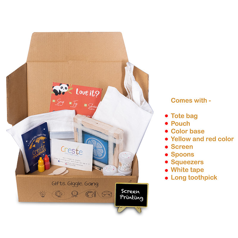 DIY Screen Printing Kit | 5years+